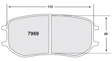 PFC Brake Pads 7969.XX.26.44